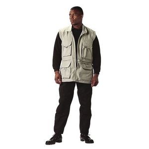 Khaki Convertible Safari Outback Jacket (S to XL)