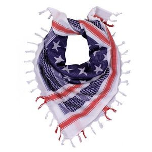 Deluxe U.S. Flag Lightweight Shemagh Tactical Scarf