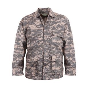 Army Digital Camouflage Battle Dress Uniform Shirt (XS to XL)