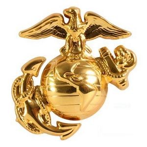 Brass U.S.M.C. Military Pin