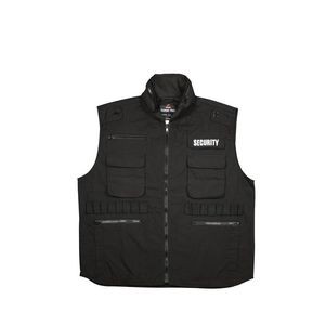 Black Security Ranger Vest (S to XL)