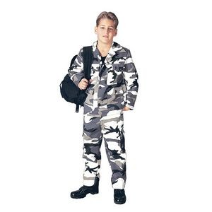 Youth City Camouflage Battle Dress Uniform Pants (Even Sizes 2-20 Only)
