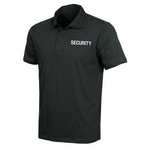 Black Law Enforcement Printed Polo Shirt (S to XL)