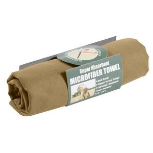 Coyote Brown Multi Purpose Microfiber Hand Towel
