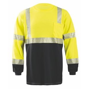 Flame Resistant Dual Certified for Arch and Flash Fire Long Sleeve T-Shirt w Segmented Tape