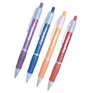 Frost Barrel w/ Color Soft Grip Pen (3 Days)
