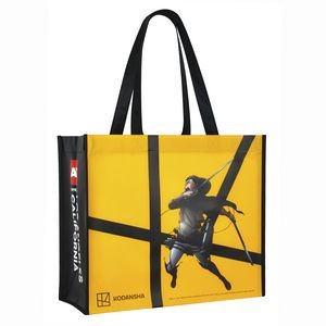 Custom Full-Color Laminated Non-Woven Tradeshow Bag 14"x12"x6"