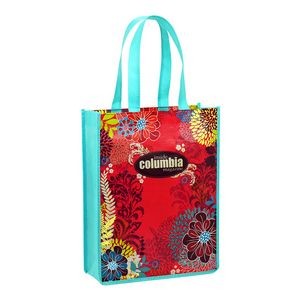 Custom Full-Color Laminated Non-Woven Promotional Tote Bag 11"x14"x4"