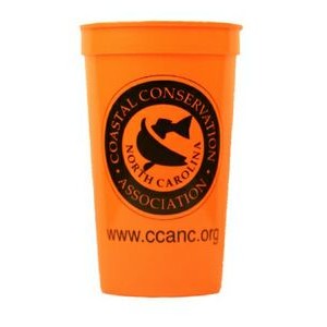 22 Oz. Tall Smooth Colored Stadium Cup