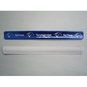 PVC Slap Bracelet w/1-Color Silkscreened Imprint (11.8" x 1.18")
