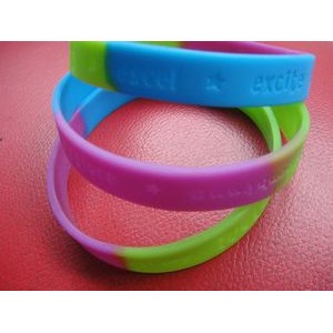 1/2" Multi-Color Wristband
