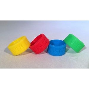 12mm Wide Solid Color Silicone Ring