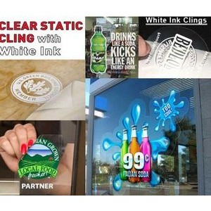 Clear Static Cling Poster (48"x72")