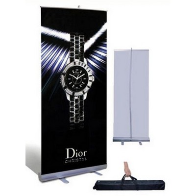 Retractable Banner Stand (33", Single Sided)