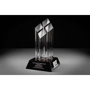 Diamond Pillar Award (14 1/8 x 7 7/8 x 7 7/8)