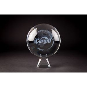 Crystal Sphere Award (6")