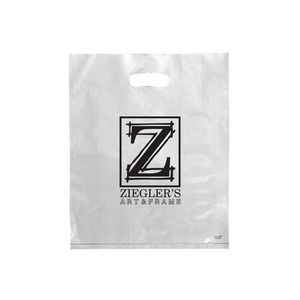Frosted Clear Poly Merchandise Bag/ 2.5 MIL (12"x15")