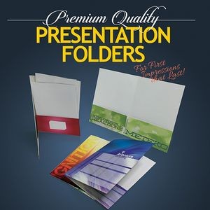 14 Point Presentation Folder (C2S UV) 9" x 12"