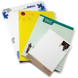 Full Bleed Full Color Uncoated 25 Sheet Notepad (4"x6")