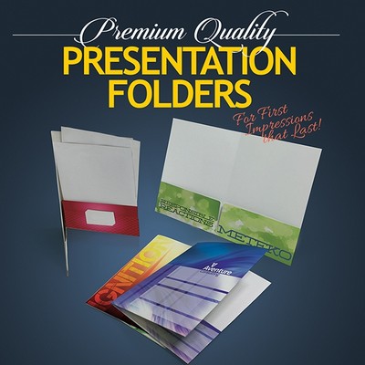 12Pt. Presentation Folder 9" x 12"
