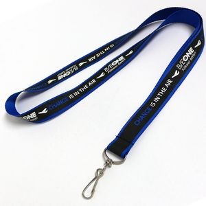Polyester Lanyard, Oil Ink 3/4"X36"
