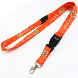 Polyester Lanyard- Oil Ink 3/4" X36"