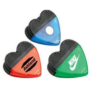 Heart Shaped Magnetic Clips