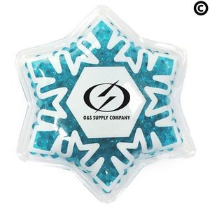 Snowflake Hot/Cold Pack w/Gel Beads