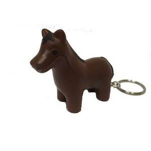 Horse Stress Reliever Keychain