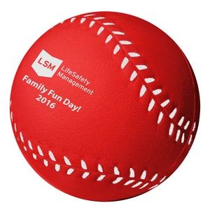 Red Baseball Stress Reliever