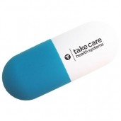 Teal Capsule Stress Reliever