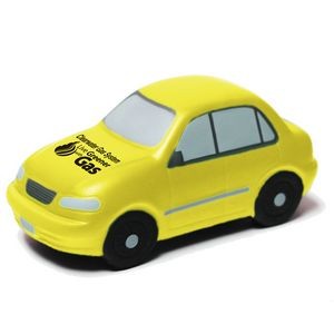 Yellow Car Sedan Stress Reliever