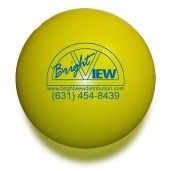 Solid Colored Yellow Stress Ball