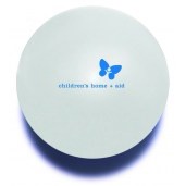 Solid Colored White Stress Ball