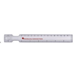6" Long Ruler with Magnifier