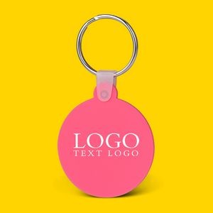 Classic Silicone Round Soft Key Tags