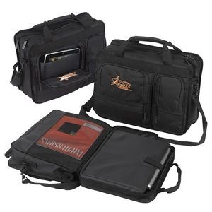 Scan Express Computer Briefcase w/Padded Compartment