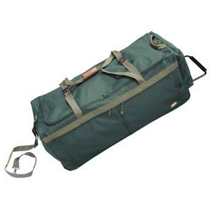 30" Polyester Rolling Duffel Bag