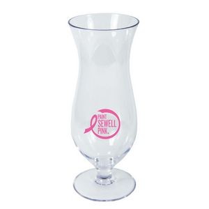 16 Ounce Acrylic Outdoor Drinkware Hurricane Glass