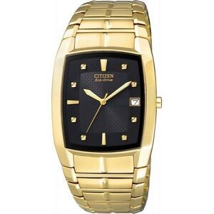Citizen Men's Gold-Tone Stainless Steel Eco-Drive Watch