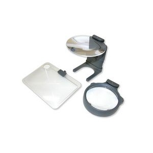 Hobby Magnifier is a 3-in-1 LED Lighted Magnifier set
