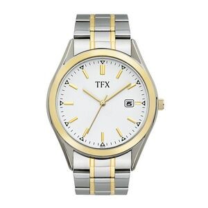 Bulova TFX Collection Men's 2 Tone Stainless Steel Bracelet Watch