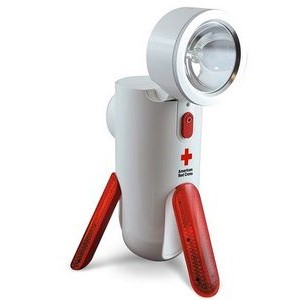 American Red Cross Road Torq Self-Powered Spotlight and Emergency Beacon