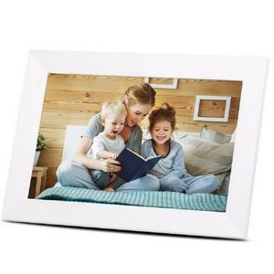 Bell + Howell White 10.1" Smart Photo Frame with Frameo Built-In