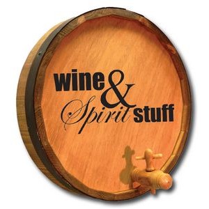 Wine Quarter Barrel Sign