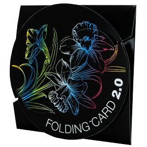 6 Panel Folding Card 2.0 Wing Die Cut Opening