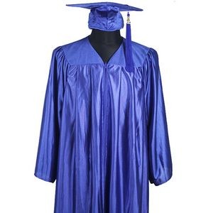 Graduation Gown, Shiny polyester