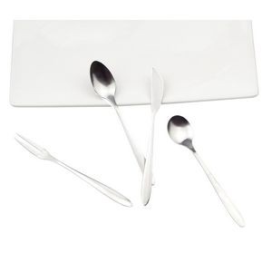 Stainless Steel Fork & Spoon Set for Dessert