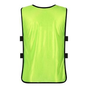 Adult Training Vest Sports Pinnies Scrimmage Jersey