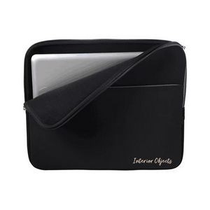 Neoprene 17" Laptop Sleeve with Front Accessory Pocket